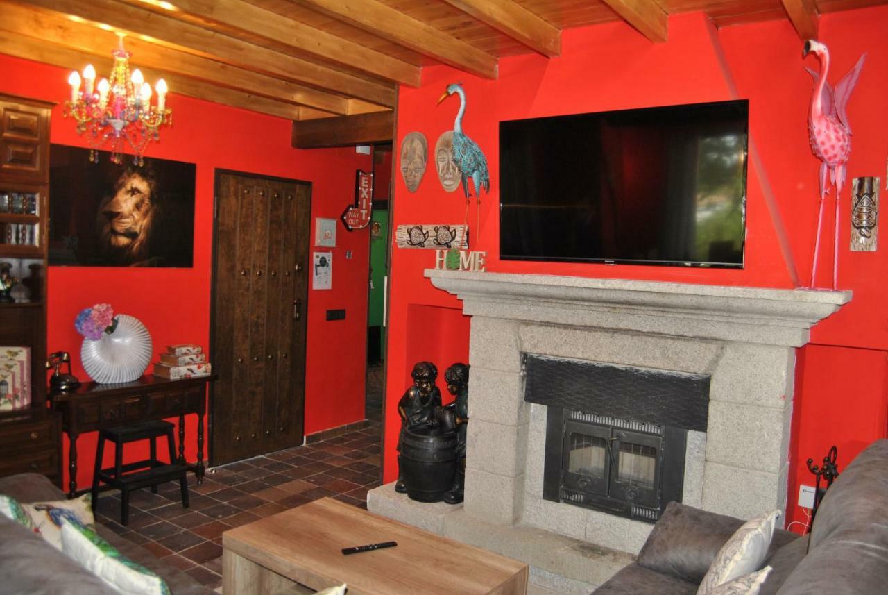 Complejo Casas Rurales Mansiones Y Villas Deluxe Collado Mediano ภายนอก รูปภาพ