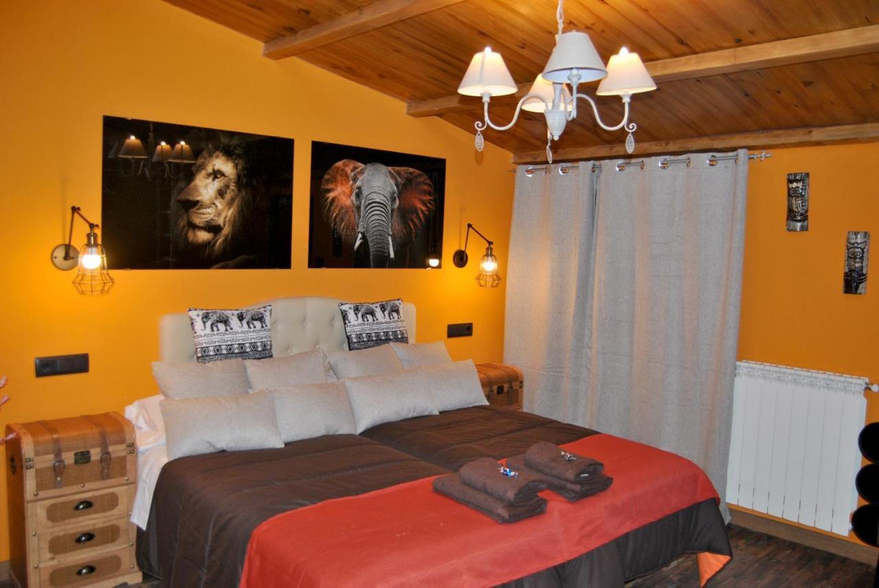 Complejo Casas Rurales Mansiones Y Villas Deluxe Collado Mediano ภายนอก รูปภาพ