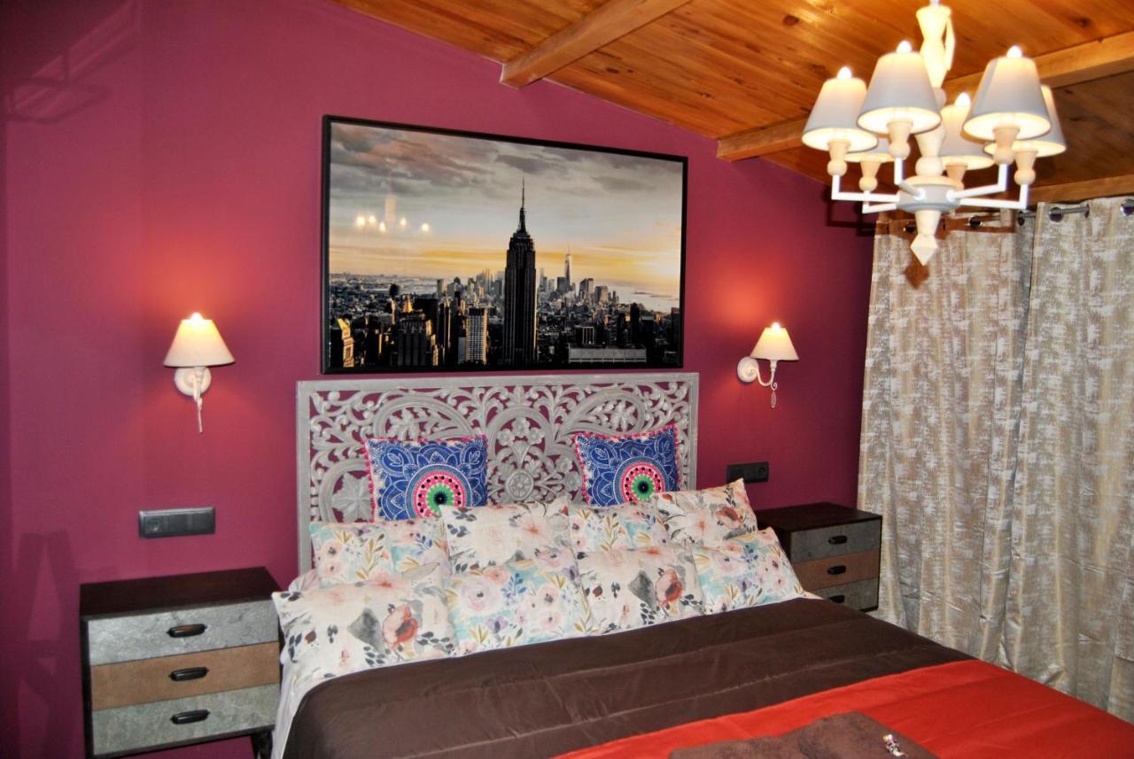 Complejo Casas Rurales Mansiones Y Villas Deluxe Collado Mediano ภายนอก รูปภาพ