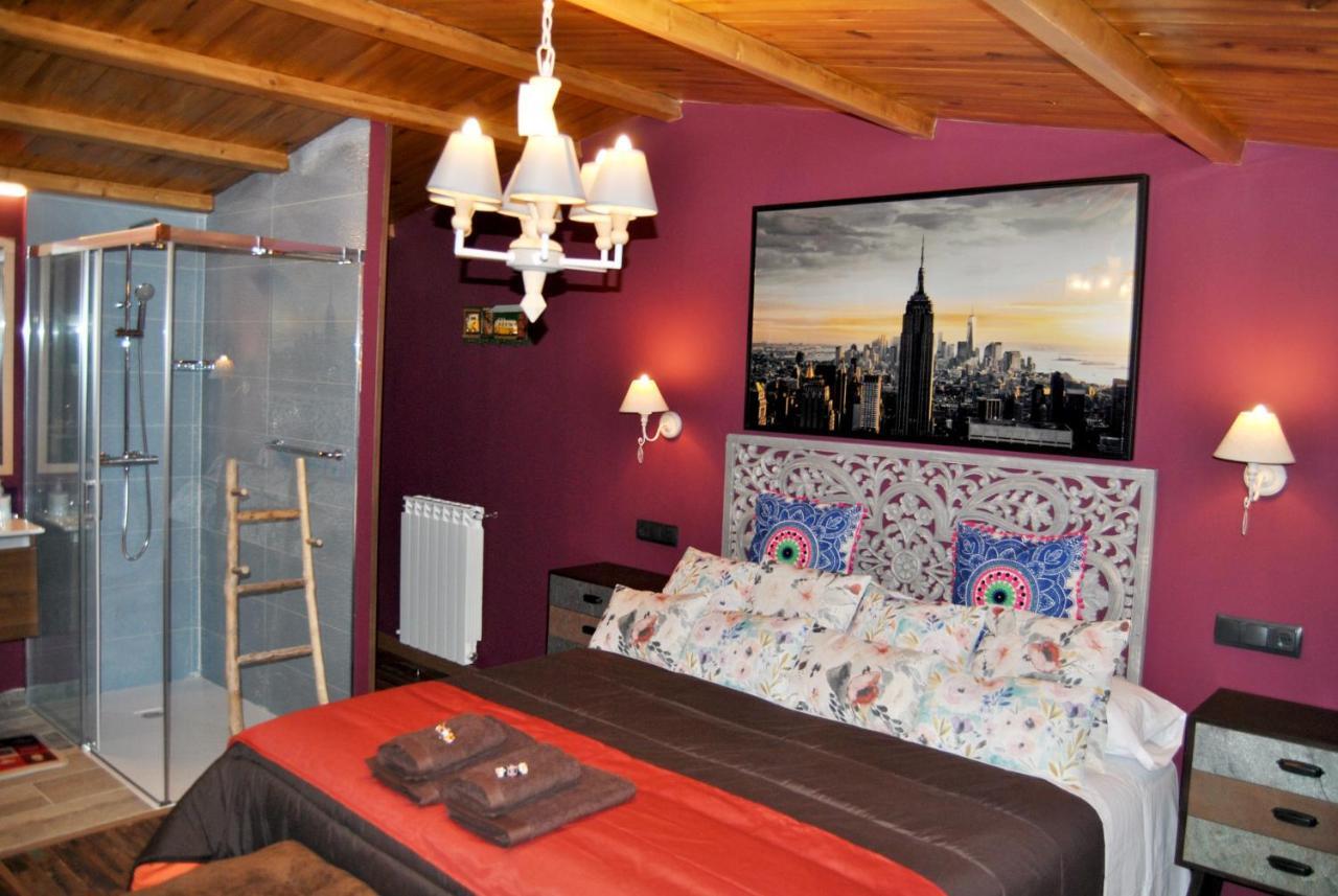 Complejo Casas Rurales Mansiones Y Villas Deluxe Collado Mediano ภายนอก รูปภาพ