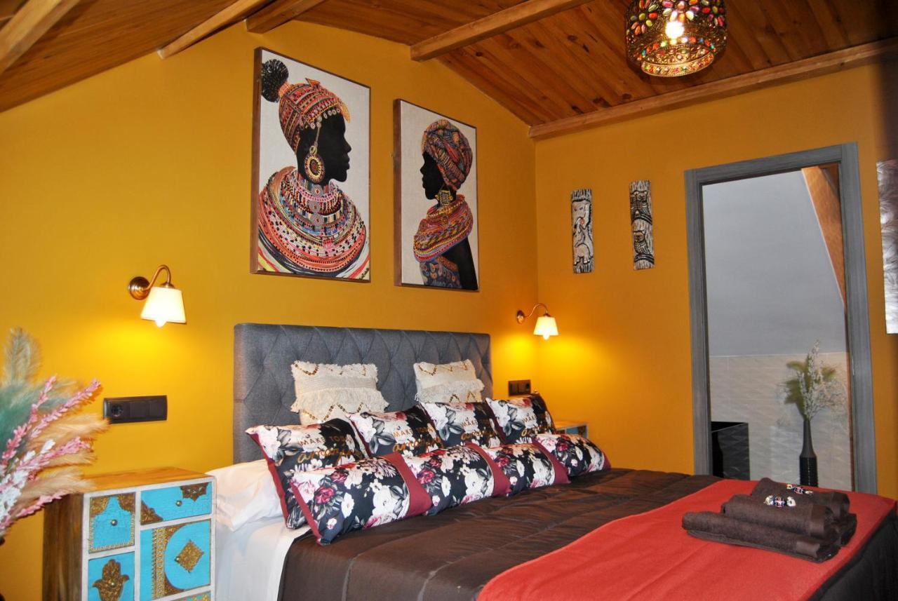 Complejo Casas Rurales Mansiones Y Villas Deluxe Collado Mediano ภายนอก รูปภาพ