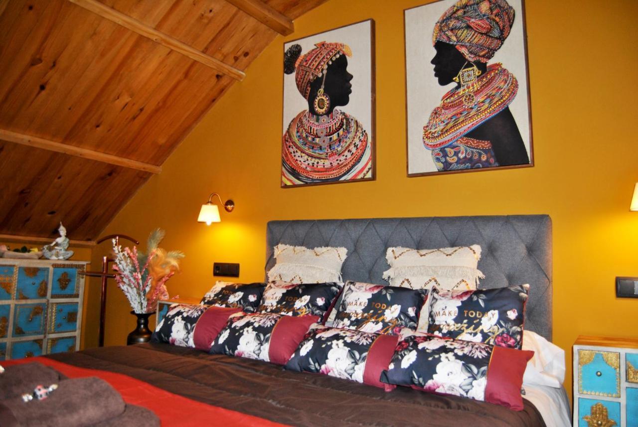 Complejo Casas Rurales Mansiones Y Villas Deluxe Collado Mediano ภายนอก รูปภาพ