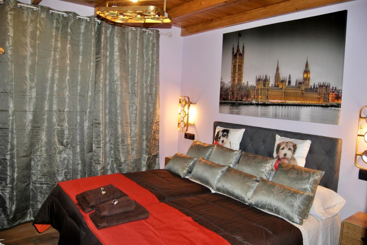 Complejo Casas Rurales Mansiones Y Villas Deluxe Collado Mediano ภายนอก รูปภาพ