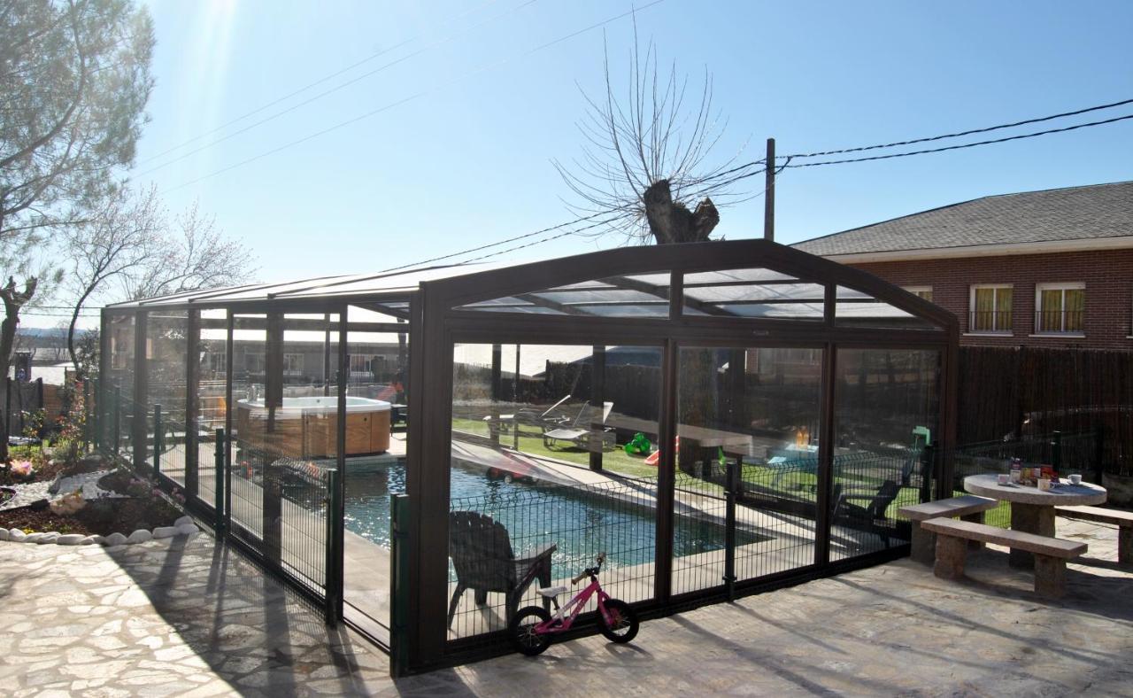 Complejo Casas Rurales Mansiones Y Villas Deluxe Collado Mediano ภายนอก รูปภาพ